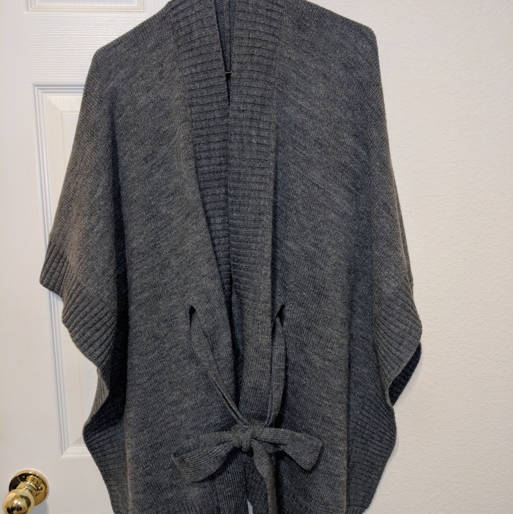 Sweater poncho